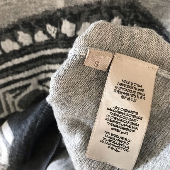 Burberry Paris Landmark Wool Cashmere Sweater S - Picture 5 of 6